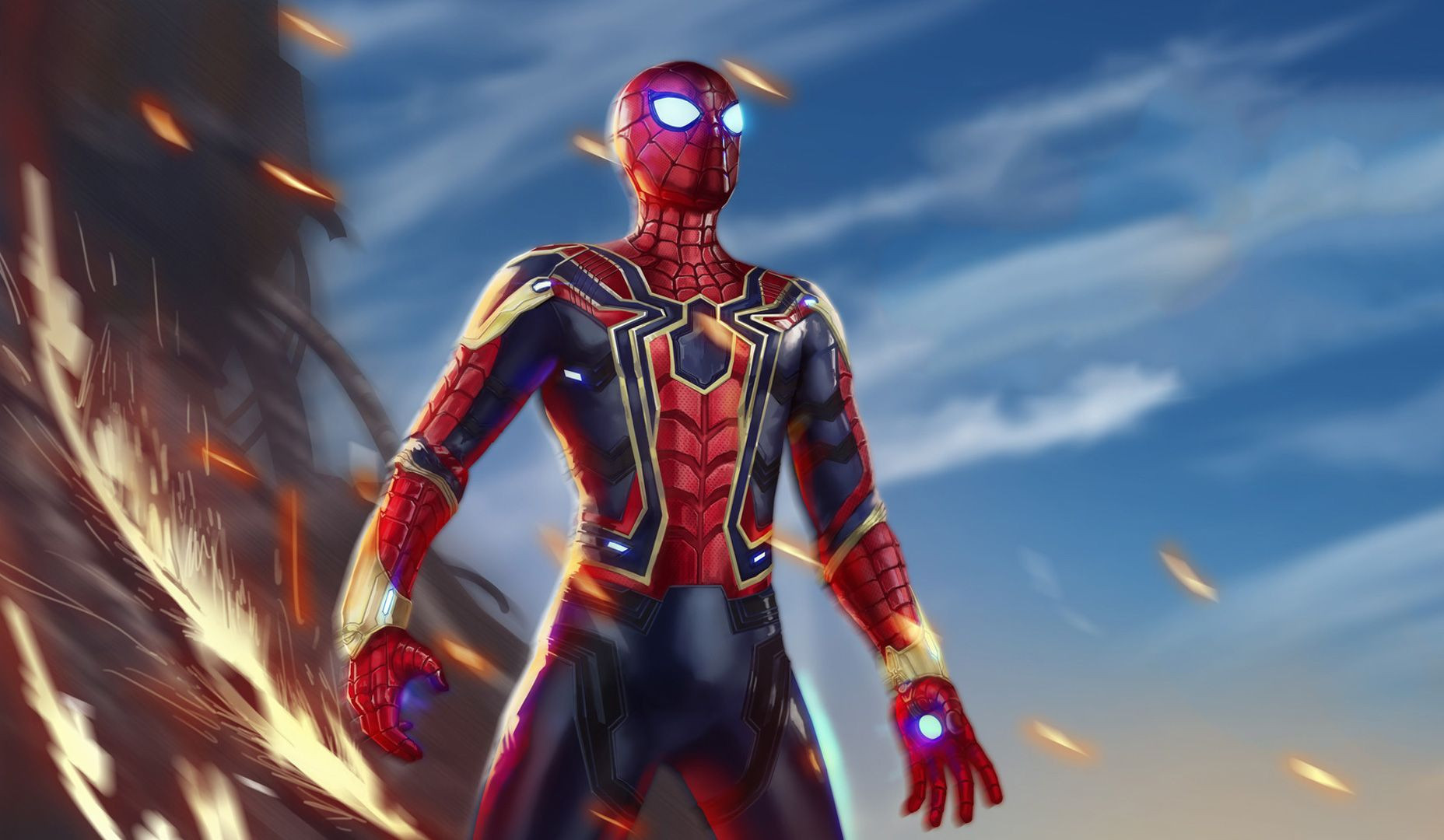 Iron Spider (Infinity War) Minecraft Skin